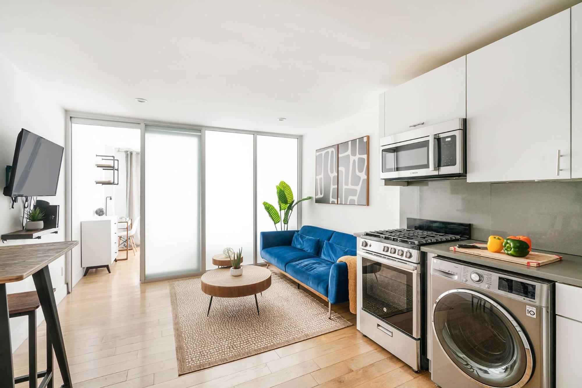 75-2d New 1br Prime Ues W&d Balcony Elevator Apartamento